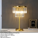DecorBites™ Crystal Brass Floor Lamp: Modern Nordic Style LED Standing Light