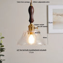DecorBites™ Green Glass Adjustable LED Pendant Lamp - Modern Nordic Hanging Light