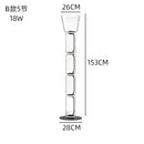 DecorBites™ Glass LED Floor Lamp: Modern Nordic Design for Living Room and Bedroom Decor
