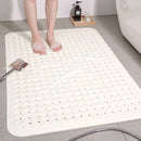 DecorBites™ Large Non-Toxic Non-Slip Bath Mat with Suction Cups for Safety and Comfort