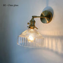 DecorBites™ Glass Shade LED Wall Lamp for Luxury Living Room Decor