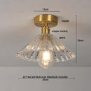 DecorBites™ Diamond Glass LED Ceiling Lights - Modern Nordic Luxury Canopy Fixture