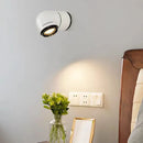 DecorBites™ LED Wall Light White Red PVC 4000K Modern Sconce for Bedroom Living Room