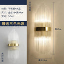 DecorBites™ Crystal Modern Wall Sconce Lamp for Bedroom & Living Room