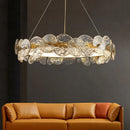DecorBites™ Glass Flower LED Chandelier for Living Room Bedroom Kitchen Dining Ceiling Lights