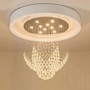 DecorBites™ Diamond Crystal Chandelier LED Living Room Hotel Lighting