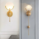 DecorBites™ Marble & Copper Wall Lamp for TV Background, Restaurants, Bedroom - Luxury Decor