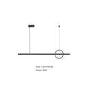 DecorBites™ Geometric Copper Chandelier: Minimalist Bar & Restaurant Atmosphere
