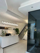 DecorBites™ LED Chandelier: Modern Nordic Industrial Pendant Light for Dining Room and Bar