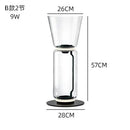 DecorBites™ Glass LED Floor Lamp for Modern Interior Decor