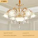 DecorBites™ Crystal Ceiling Chandelier for Modern Luxury Living Room & Hotel Lobby