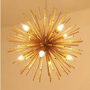 DecorBites™ Geometric Ball Chandelier: Modern LED Lighting for Living Room & Dining Room