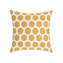 DecorBites™ Daisy Yellow Floral Geometric Pillow Cover - Soft Cozy Embroidery for Living Room
