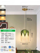 DecorBites™ Copper Tassel Pendant Lights LED E27 Retro Luxury Hanging Lamp for Home Decor