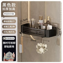 DecorBites™ Corner Shelf Organizer: Wall Mounted Storage Rack for Bathroom and Kitchen