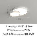 DecorBites™ LED Acrylic Chandelier - Modern Indoor Lighting for Bedroom Kitchen Living Room