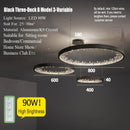 DecorBites™ Crystal LED Chandelier Circle Hanging Lamp - Modern Luxury Dimmable Lighting