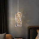 DecorBites™ Crystal Dining Table Pendant Lamp: Elegant Led Decoration for Kitchen Island, Restaurant, Living Room