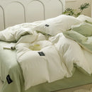 DecorBites™ Cotton Bedding Set Super Soft Comforter All Season Home Textile