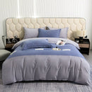 DecorBites™ Brushed Cotton Printed Duvet Cover Set - Single/Double Bed Bedclothes