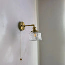 DecorBites™ Glass Copper LED Wall Lamp Modern Corridor Bedside Light