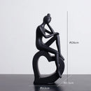 Abstract Figures Sculpture Modern Minimalism Decor Room Crafts DecorBites™ Aesthetics