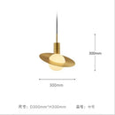 DecorBites™ Glass Ball LED Pendant Light: Modern Moon Design for Stylish Home Decor