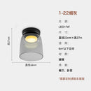 DecorBites™ Glass LED Ceiling Light in Amber/Gray/Green - Modern Indoor Lighting for Various Spaces