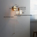 DecorBites™ LED Wall Sconce Modern Nordic Design with Pull Chain Switch
