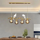 DecorBites™ Glass Pendant Lights for Living Room, Restaurant & Counter, LED Interior Decor Lamps