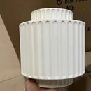 DecorBites™ Cream White Resin LED Wall Lamp for Bedroom, Study, Living Room - Wabi-sabi Decor
