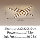 DecorBites™ Gold Black Acrylic LED Chandeliers: Elegant Indoor Lighting for Bedroom, Dining, Living Room