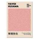 Abstract Yayoi Kusama Wall Art - Flower Market Canvas Painting