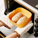 DecorBites™ Air Fryer Oven Baking Tray Chicken Basket Mat Silicone Pot Grill Pan