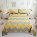 DecorBites™ Cotton Double Bedspread Set with Floral Design for Healthy Home Bed Decor