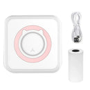 Mini Printer Portable Bluetooth Wireless Smart Label Thermal Portable Printers Stickers Paper Wireless Printers Children Gifts