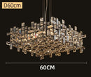 DecorBites™ Elegant Crystal Chandelier for Living Room, Bedroom & Dining Area
