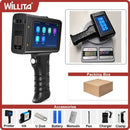 Willita Handheld Thermal Inkjet Printer English Language Production Date Number Logo Expiry Date Label Plastic Hand Jet Printer