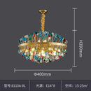 DecorBites™ Colorful Crystal Chandelier LED Dining Room Lighting