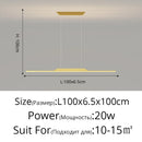 DecorBites™ LED Pendant Lamp - Minimalist Hanging Light for Dining Room & Home Decor