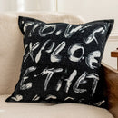 DecorBites™ Geometric Jacquard Cushion Cover 45*45 Modern Design Sense Pillowcase