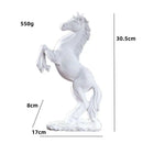 DecorBites™ Horse Resin Sculpture: Elegant Tabletop Decor for Home, Office, or Venue