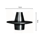 DecorBites™ Golden Geometry Metal Handicraft Flower Vase UFO Home Decor