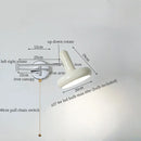 DecorBites™ Cream Iron Art LED Wall Lamp for Bedroom Living Room Decor