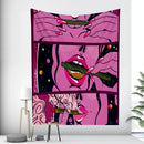 DecorBites™ Abstract Woman Tarot Card Tapestry Wall Hanging for Boho Room Decor