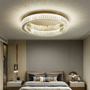 DecorBites™ Crystal LED Chrome Ceiling Light Stainless Steel Art Lighting