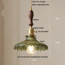 DecorBites™ Clear Glass Knob Switch LED Pendant Light Fixture: Modern Nordic Hanging Chandelier