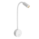 DecorBites™ Adjustable Indoor LED Wall Lamp Spotlight Fixture, Aluminum, Rotatable 350°