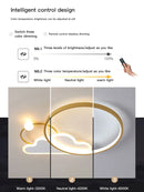 DecorBites™ Kids LED Ceiling Light: Modern Nursery Chandelier for Bedroom, Smart Cartoon Lamp