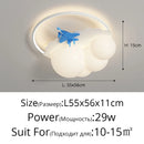 DecorBites™ Kids Cloud Airplane Chandelier Ceiling Light for Children's Bedroom